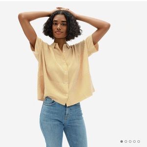 Silk square shirt